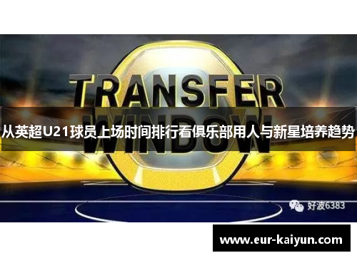 从英超U21球员上场时间排行看俱乐部用人与新星培养趋势 从英超U21球员上场时间排行看俱乐部用人与新星培养趋势